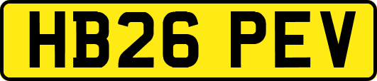 HB26PEV