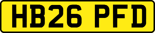 HB26PFD