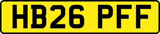 HB26PFF