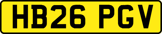 HB26PGV