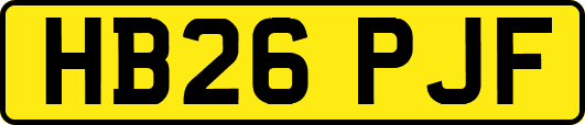 HB26PJF