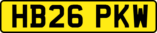 HB26PKW