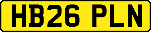 HB26PLN