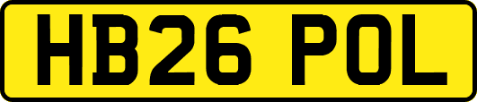 HB26POL