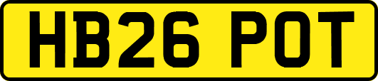HB26POT