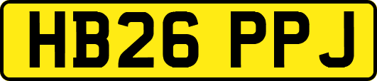HB26PPJ
