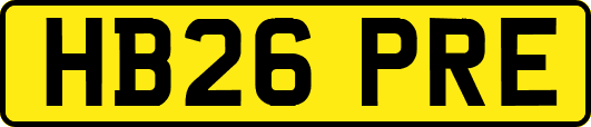 HB26PRE