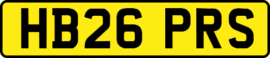 HB26PRS