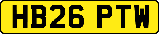 HB26PTW