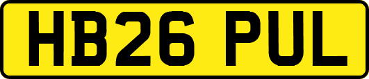HB26PUL