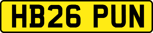HB26PUN
