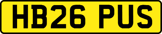 HB26PUS