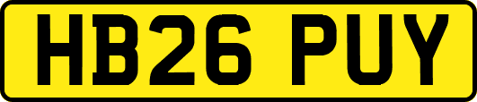 HB26PUY
