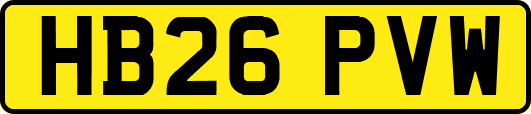 HB26PVW