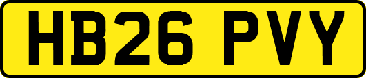 HB26PVY
