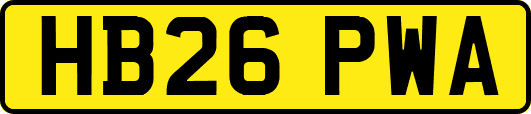 HB26PWA