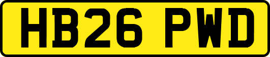 HB26PWD