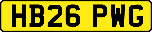 HB26PWG