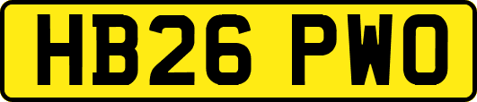 HB26PWO