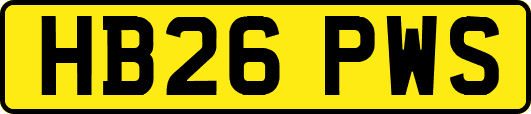 HB26PWS