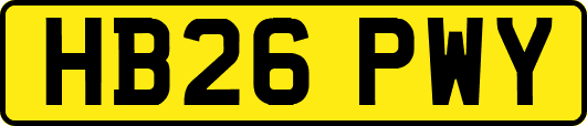 HB26PWY