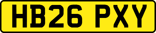 HB26PXY