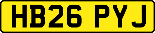 HB26PYJ
