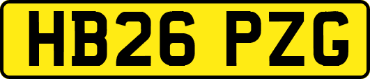 HB26PZG