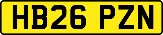 HB26PZN