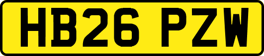 HB26PZW