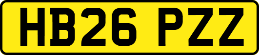 HB26PZZ