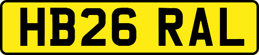 HB26RAL