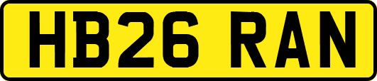 HB26RAN