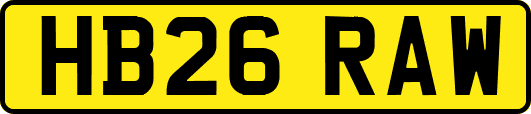 HB26RAW