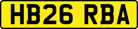 HB26RBA