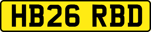 HB26RBD