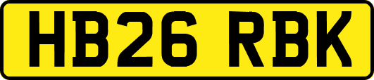 HB26RBK