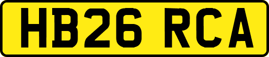 HB26RCA