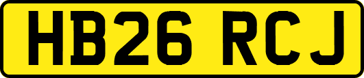 HB26RCJ
