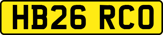HB26RCO