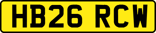 HB26RCW