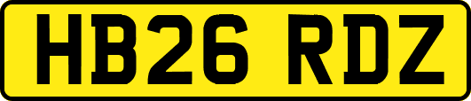 HB26RDZ