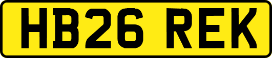 HB26REK