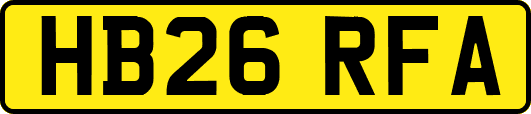 HB26RFA