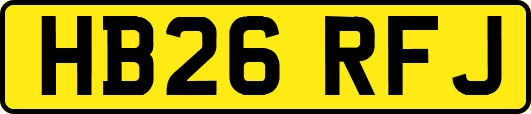 HB26RFJ