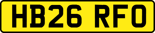 HB26RFO