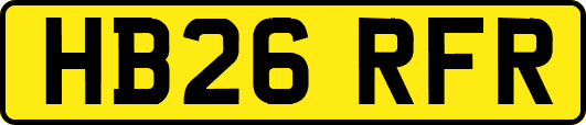 HB26RFR
