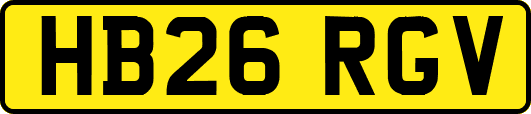 HB26RGV