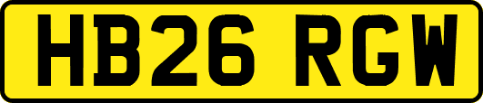 HB26RGW