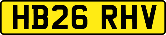 HB26RHV